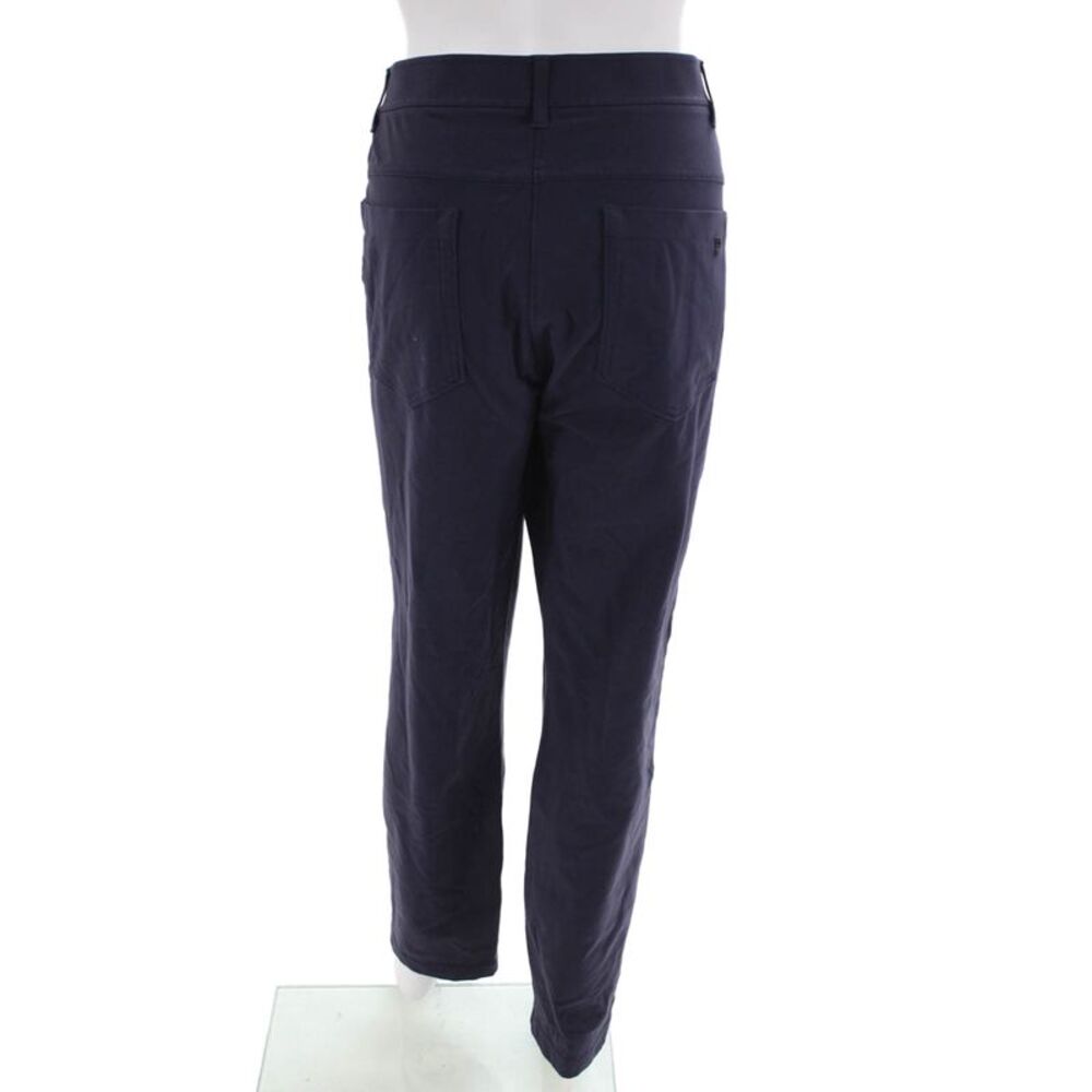Public Rec Men Dark Blue Chino Pants 88% Nylon 12% Spandex Size 36 - Picture 3 of 6